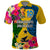 Personalised Malampa Day Polo Shirt Proud To Be A Ni-Van Beauty Pacific Flower LT03 Yellow - Polynesian Pride
