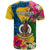Personalised Malampa Day T Shirt Proud To Be A Ni-Van Beauty Pacific Flower LT03 - Polynesian Pride