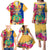 Torba Day Family Matching Puletasi Dress and Hawaiian Shirt Proud To Be A Ni-Van Beauty Pacific Flower LT03 Yellow - Polynesian Pride
