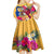 Torba Day Kid Short Sleeve Dress Proud To Be A Ni-Van Beauty Pacific Flower LT03 - Polynesian Pride