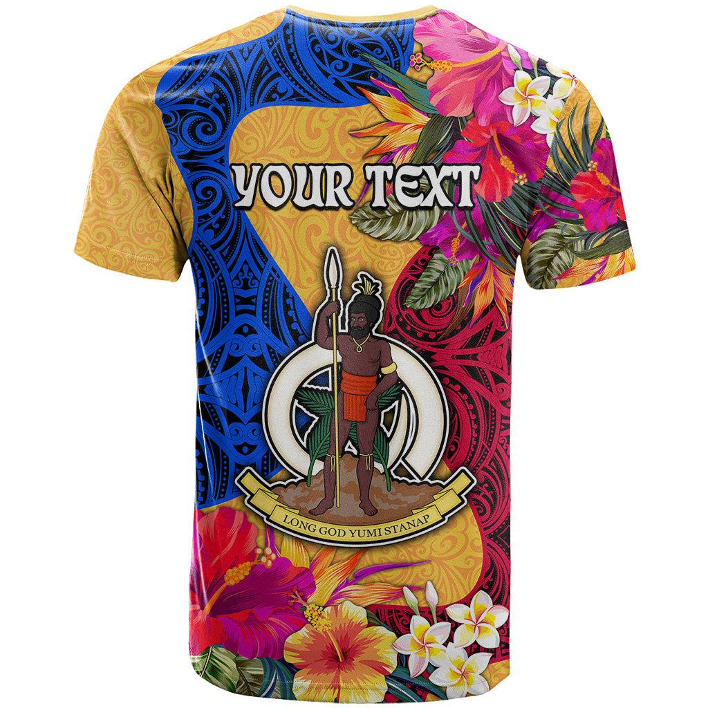 Personalised Torba Day T Shirt Proud To Be A Ni-Van Beauty Pacific Flower LT03 - Polynesian Pride