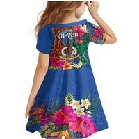 Tafea Day Family Matching Mermaid Dress and Hawaiian Shirt Proud To Be A Ni-Van Beauty Pacific Flower LT03 - Polynesian Pride