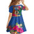 Tafea Day Family Matching Summer Maxi Dress and Hawaiian Shirt Proud To Be A Ni-Van Beauty Pacific Flower LT03 - Polynesian Pride