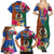 Personalised Tafea Day Family Matching Summer Maxi Dress and Hawaiian Shirt Proud To Be A Ni-Van Beauty Pacific Flower LT03 - Polynesian Pride