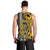 Hawaii Molokai Island Men Tank Top Hawaiian Warrior and Kakau Symbols Abstract Tattoo LT03 - Polynesian Pride