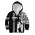 Hawaii Molokai Island Kid Hoodie Hawaiian King and Kakau Symbols Abstract Shoulder Tattoo LT03 - Polynesian Pride