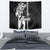 Hawaii Molokai Island Tapestry Hawaiian King and Kakau Symbols Abstract Shoulder Tattoo LT03 - Polynesian Pride