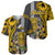 Hawaii Niihau Island Baseball Jersey Hawaiian Warrior and Kakau Symbols Abstract Tattoo LT03 - Polynesian Pride