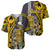 Hawaii Oahu Island Baseball Jersey Hawaiian Warrior and Kakau Symbols Abstract Tattoo LT03 - Polynesian Pride