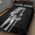 Hawaii Kahoolawe Island Quilt Bed Set Hawaiian King and Kakau Symbols Abstract Shoulder Tattoo LT03 - Polynesian Pride