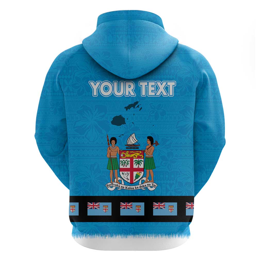 Fiji Merry Christmas Hoodie Santa Suit Style With Tapa Tribal Pattern LT03 - Polynesian Pride