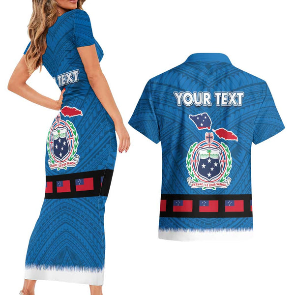 American Samoa Off Shoulder Sweatshirt Nu'uuli Christmas Style main image 0