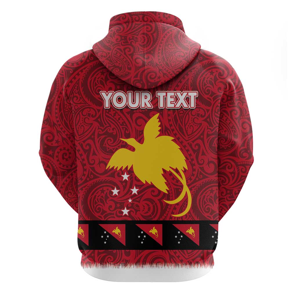 Papua New Guinea Merry Christmas Hoodie Santa Suit Style With Melanesian Pattern LT03 - Polynesian Pride