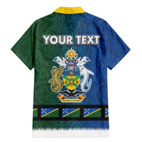 Solomon Islands Merry Christmas Family Matching Mermaid Dress and Hawaiian Shirt Santa Suit Style With Melanesian Pattern