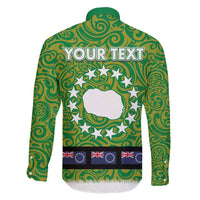 Cook Islands Merry Christmas Family Matching Off Shoulder Maxi Dress and Hawaiian Shirt Santa Suit Style With Polynesian Pattern