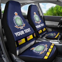 Niue Merry Christmas Car Seat Cover Santa Suit Style With Hiapo Pattern