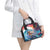 Hawaiian Mele Kalikimaka Shoulder Handbag Santa Claus Driving The Whale with Sunset Ocean Landscape
