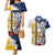 Hawaii Lutheran High School Couples Matching Mermaid Dress and Hawaiian Shirt Kakau Pattern Splash Style LT03 Red - Polynesian Pride