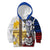 Hawaii Lutheran High School Kid Hoodie Kakau Pattern Splash Style LT03 Hoodie Red - Polynesian Pride