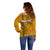 Nanakuli High and Intermediate School Off Shoulder Sweater Tribal Kakau Pattern LT03 - Polynesian Pride