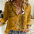 Nanakuli High and Intermediate School Women Casual Shirt Tribal Kakau Pattern LT03 Female Yellow - Polynesian Pride