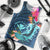 Hawaii Men Tank Top Whale Mix Hibiscus and Kanaka Maoli Blue Version LT03 - Polynesian Pride