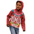 Polynesian Valentine Day Kid Hoodie Love Couple Turtle Maori Hibiscus Red Style LT03 - Polynesian Pride