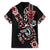 Aotearoa Toitu Te Tiriti-Honour the Treaty Hawaiian Shirt Maori Taniwha Haka with Taniko and Tukutuku