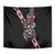 Aotearoa Toitu Te Tiriti-Honour the Treaty Tapestry Maori Taniwha Haka with Taniko and Tukutuku