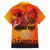 Australia and New Zealand ANZAC Day Hawaiian Shirt Soldiers Memories - Red Poppies with Aboriginal and Maori Art
