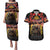 Australia ANZAC Day Couples Matching Puletasi and Hawaiian Shirt Kangaroo and Koala Soldier - Forever in My Thoughts