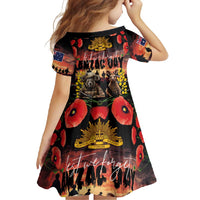 Australia ANZAC Day Family Matching Tank Maxi Dress and Hawaiian Shirt Kangaroo and Koala Soldier - Forever in My Thoughts