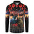 New Zealand ANZAC Day Button Sweatshirt Tui Bird and Kiwi Bird Soldier - Forever in My Thoughts