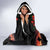New Zealand ANZAC Day Hooded Blanket Tui Bird and Kiwi Bird Soldier - Forever in My Thoughts