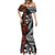 Australia and New Zealand Together Mermaid Dress Aboriginal and Maori Art Tattoo