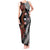 Australia and New Zealand Together Tank Maxi Dress Aboriginal and Maori Art Tattoo