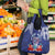 Guam Liberation Day Grocery Bag The Tribal Latte Stone and Dolphins with Hibiscus Chamorro Culture