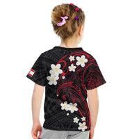 French Polynesia Tiare Day Kid T Shirt Seal and Polynesian Pattern LT03 - Polynesian Pride