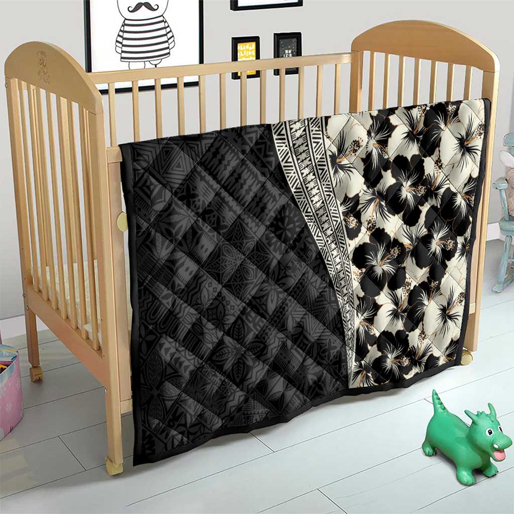 Bula Hibiscus Festival Quilt Tapa Pattern Half Style