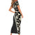 Bula Hibiscus Festival Short Sleeve Bodycon Dress Tapa Pattern Half Style