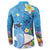 Aloha Hawaiian Monk Seal Button Sweatshirt Polynesian Tattoo The Ocean and Undersea Vibe