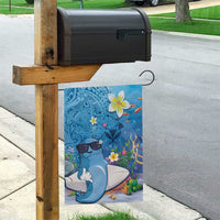 Aloha Hawaiian Monk Seal Garden Flag Polynesian Tattoo The Ocean and Undersea Vibe