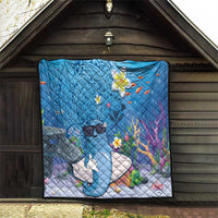 Aloha Hawaiian Monk Seal Quilt Polynesian Tattoo The Ocean and Undersea Vibe