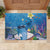 Aloha Hawaiian Monk Seal Rubber Doormat Polynesian Tattoo The Ocean and Undersea Vibe
