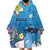 Aloha Hawaiian Monk Seal Wearable Blanket Hoodie Polynesian Tattoo The Ocean and Undersea Vibe
