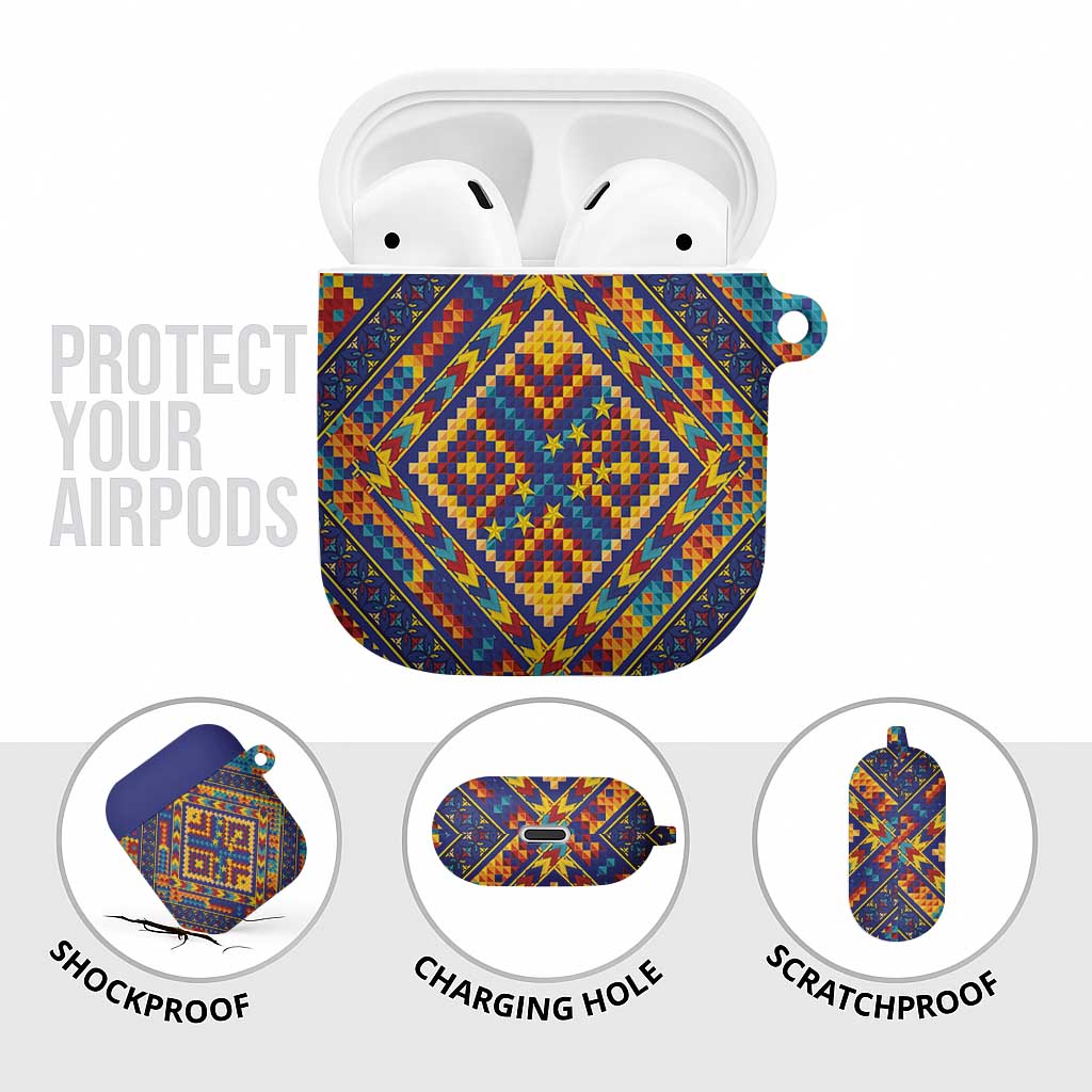 Kolose-Tuvalu Crochet AirPods Case with Polynesian and Pacific Tattoos - Polynesian Pride