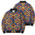 Kolose-Tuvalu Crochet Bomber Puffer Jacket with Polynesian and Pacific Tattoos - Polynesian Pride