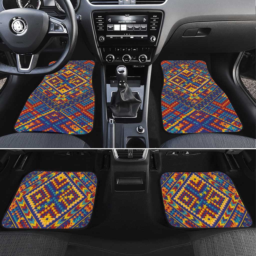 Kolose-Tuvalu Crochet Car Mats with Polynesian and Pacific Tattoos - Polynesian Pride
