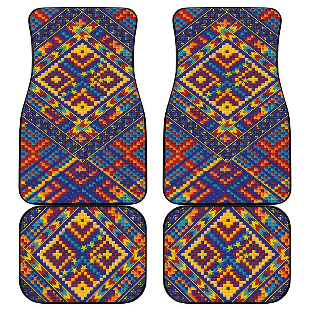 Kolose-Tuvalu Crochet Car Mats with Polynesian and Pacific Tattoos - Polynesian Pride