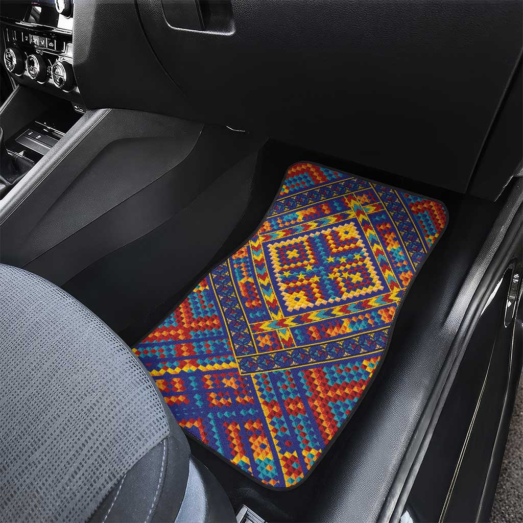 Kolose-Tuvalu Crochet Car Mats with Polynesian and Pacific Tattoos - Polynesian Pride